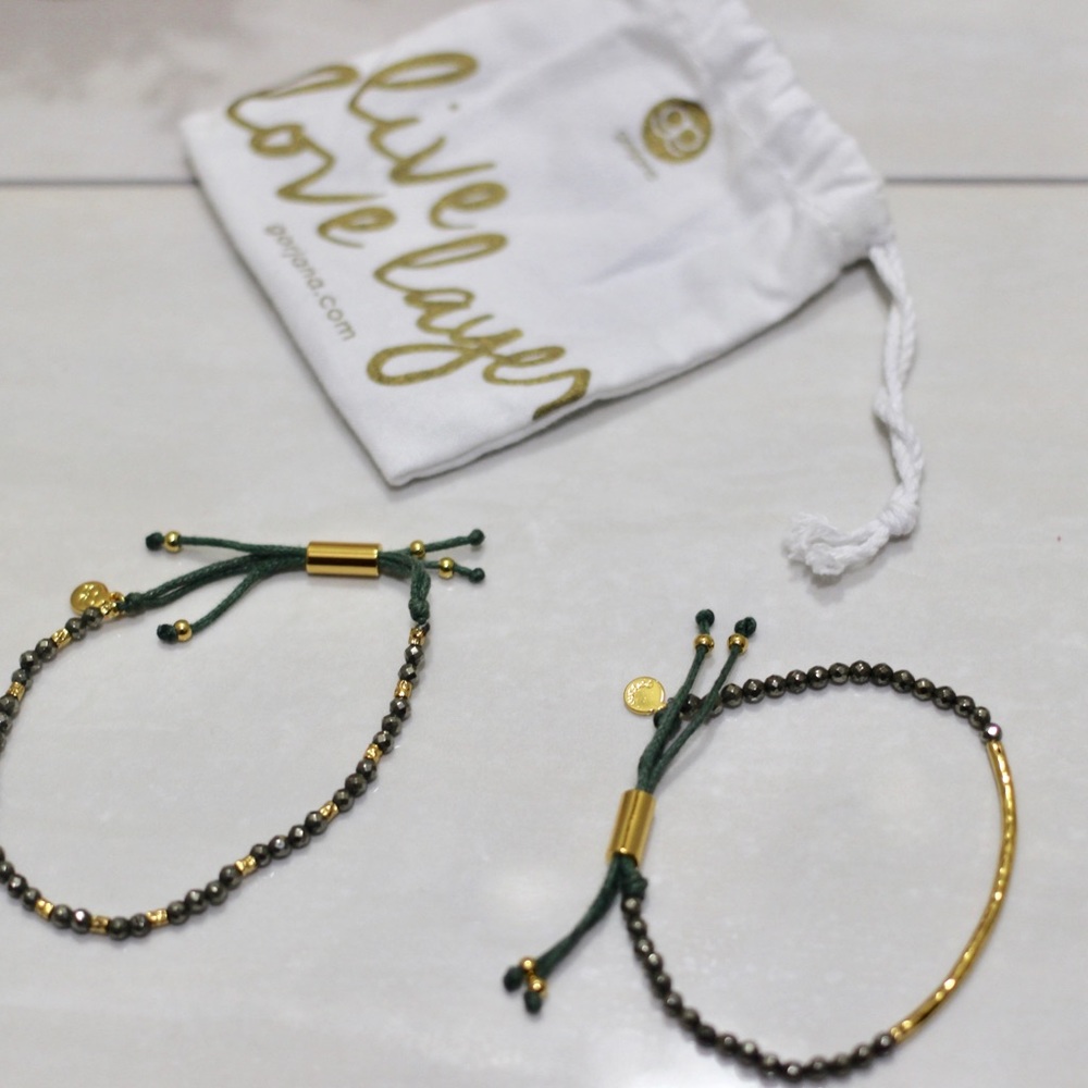 Set of 2 Gorjana bracelets